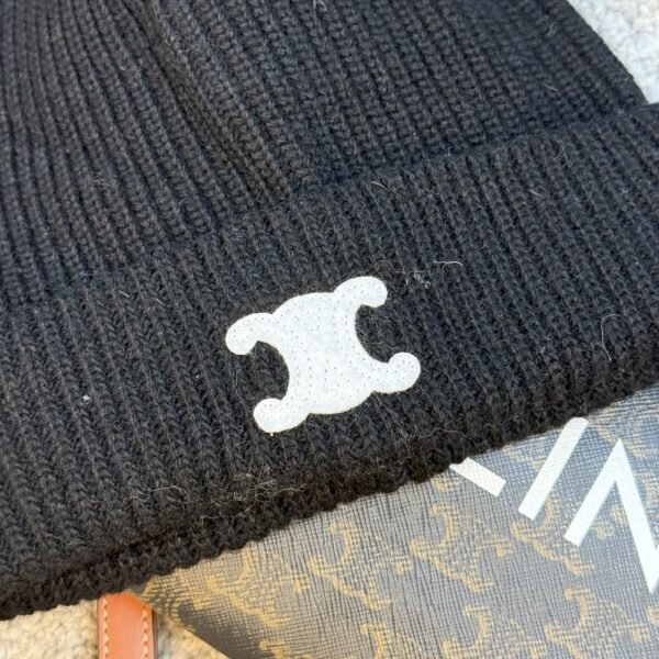 Celine komplet Šal i Kapa Black