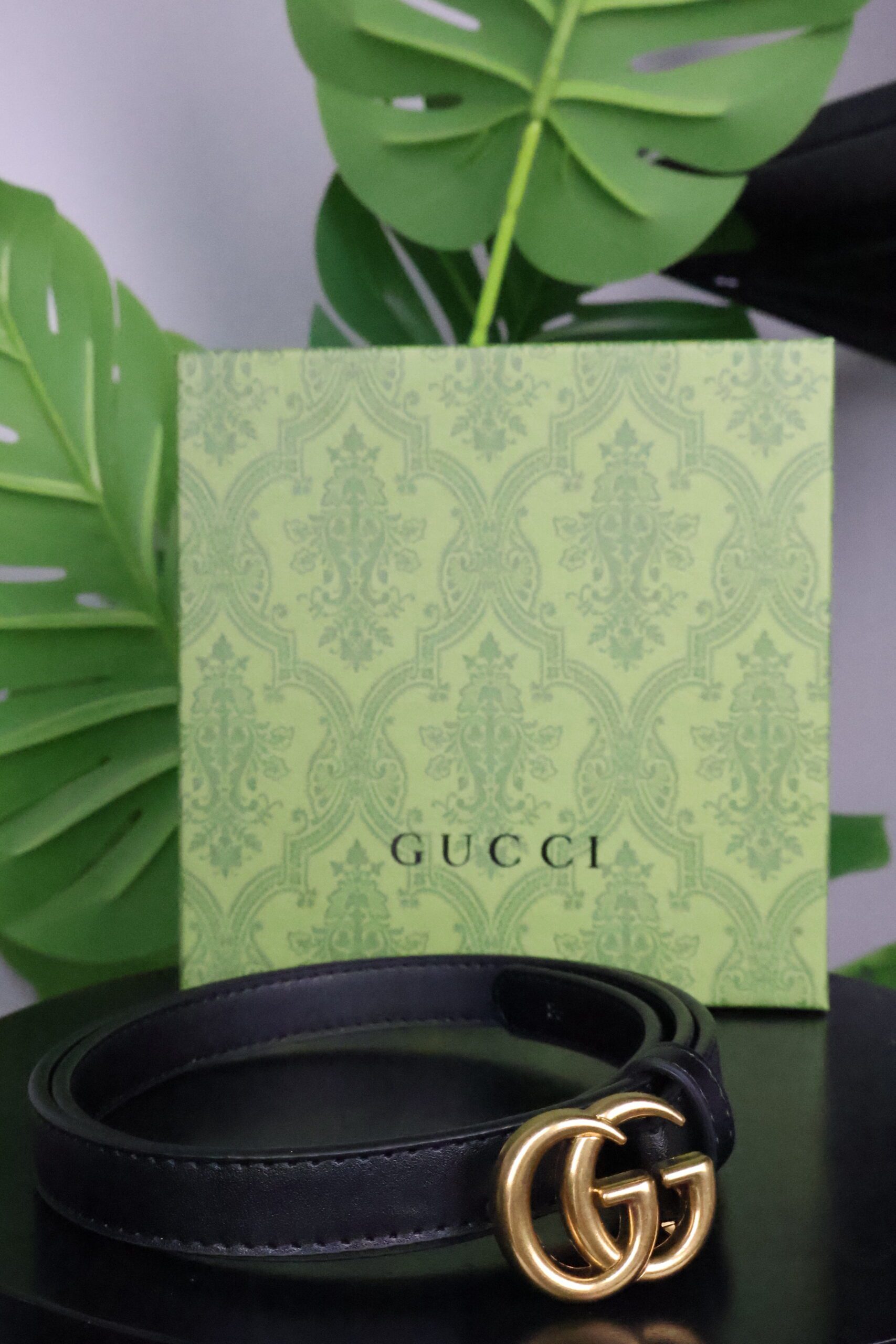 Remen Gucci "Golden - Black" - Slika 4