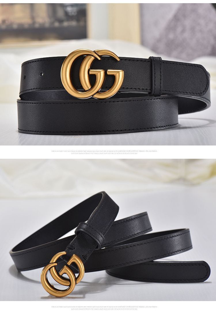 Remen Gucci "Golden - Black" - Slika 8
