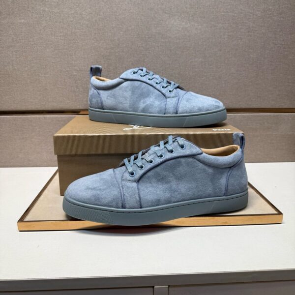 Christian Louboutin Light Blue Suede