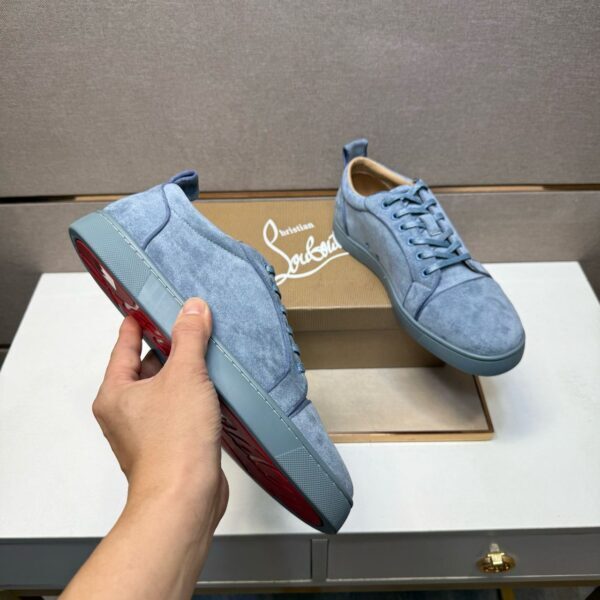 Christian Louboutin Light Blue Suede