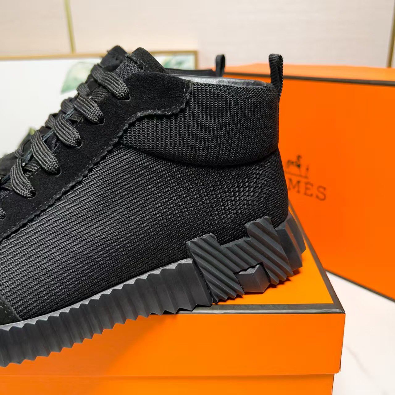 Hermes Bouncing Sneaker Black - Slika 7