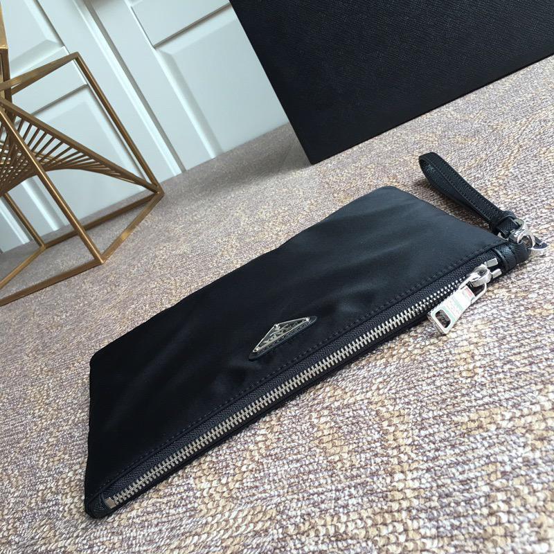 Prada Nylon Pouch Black - Slika 10