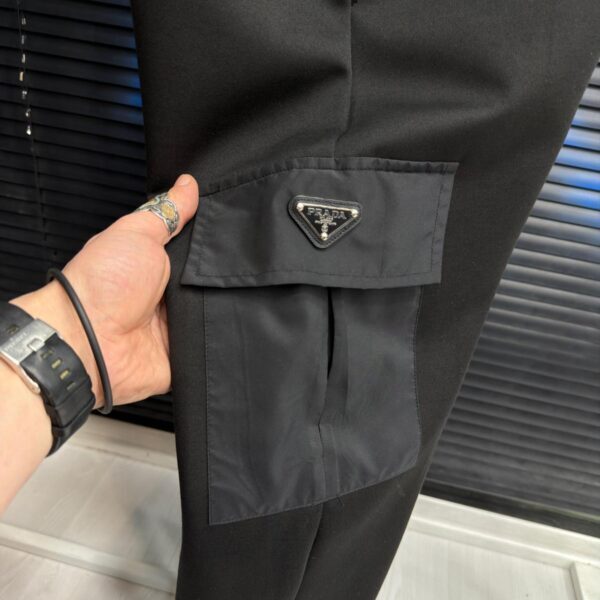 PRADA TECHNICAL FLEECE TRENIRKA "BLACK"