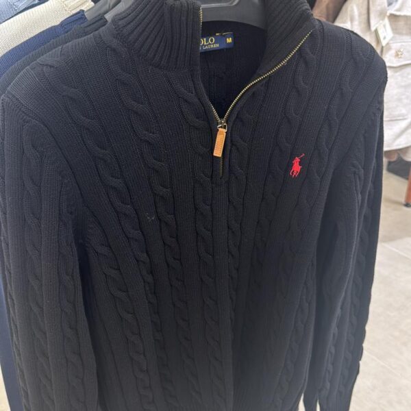 Polo Ralph Lauren CABLE-KNIT Sweater "Black"