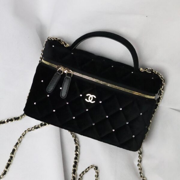 CHANEL Mini Flap Bag Velvet