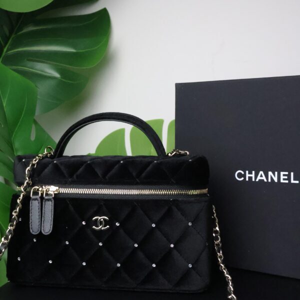 CHANEL Mini Flap Bag Velvet