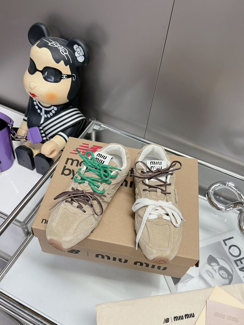 New Balance x Miu Miu Beige - Slika 13