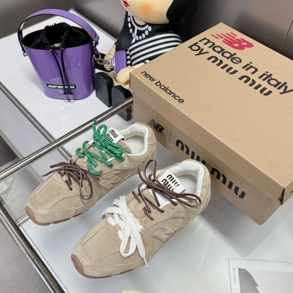 New Balance x Miu Miu Beige
