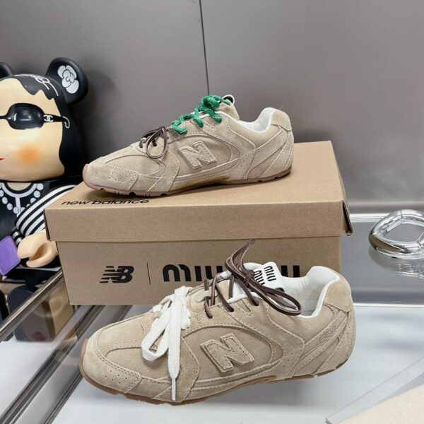 New Balance x Miu Miu Beige