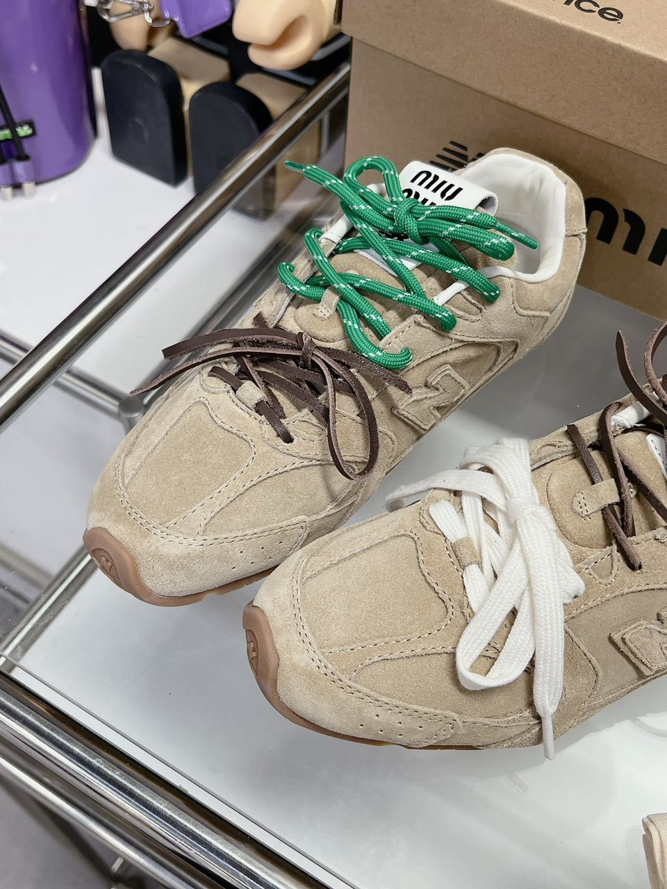 New Balance x Miu Miu Beige - Slika 9