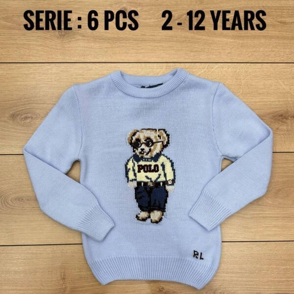 POLO RALPH LAUREN POLO BEAR SWEATER KIDS