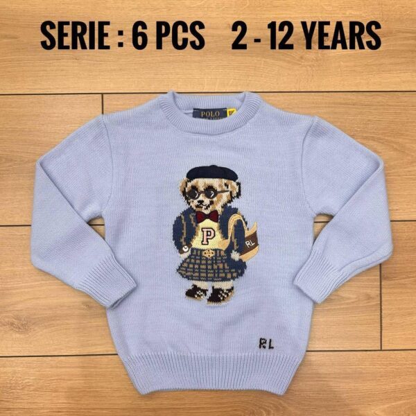 POLO RALPH LAUREN POLO BEAR SWEATER KIDS