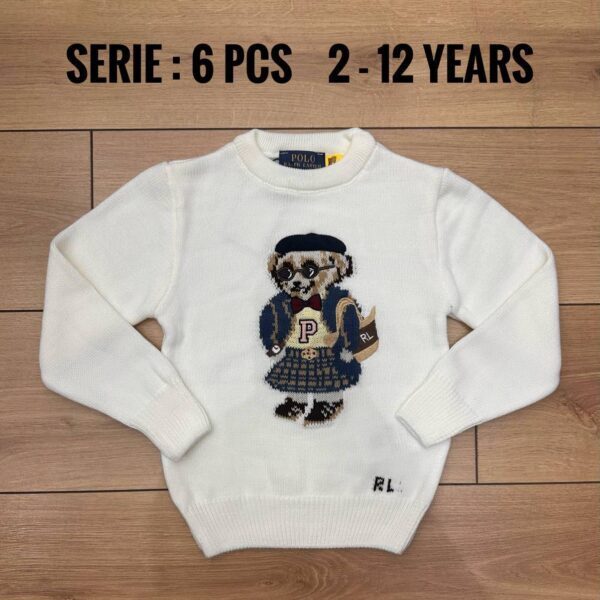 POLO RALPH LAUREN POLO BEAR SWEATER KIDS