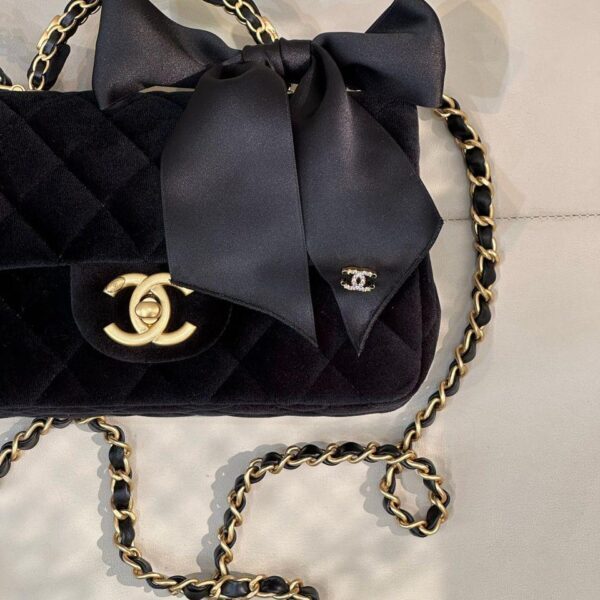 CHANEL Mini Flap Bag Velvet