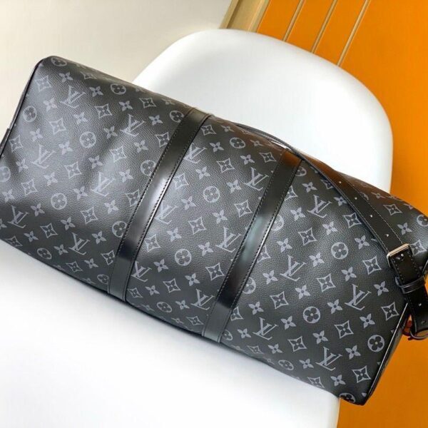 Louis Vuitton Keepall Bandoulière 55 Damier Graphite Canvas
