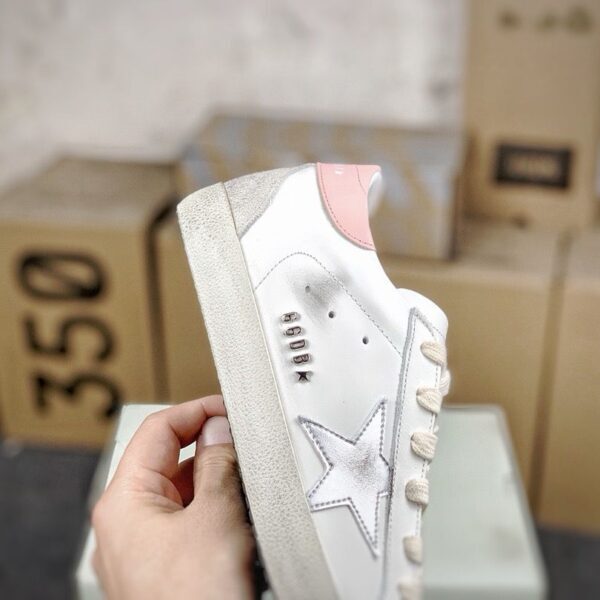 Golden Goose Super-Star "White Silver"
