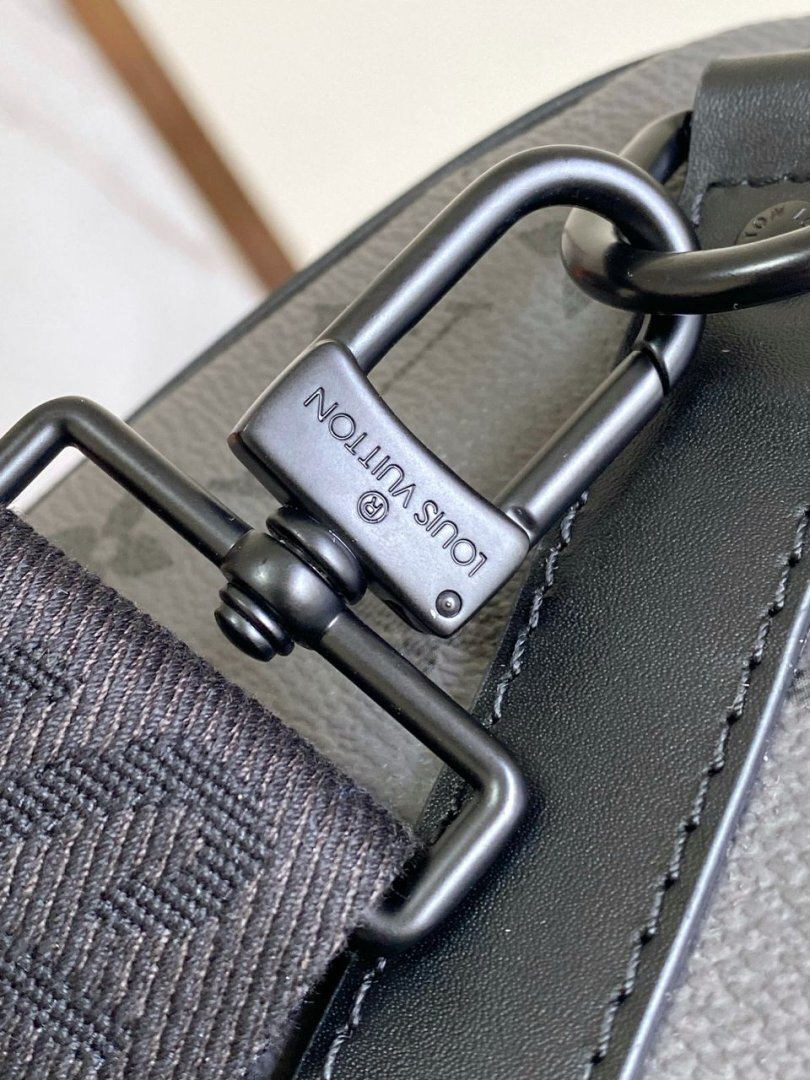 Louis Vuitton Keepall Bandoulière 45 Grey Duffle - Slika 9