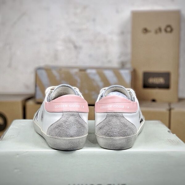 Golden Goose Super-Star "White Silver"