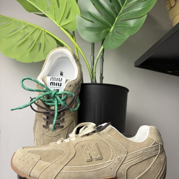 New Balance x Miu Miu Beige