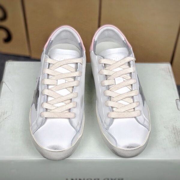 Golden Goose Super-Star "White Silver"