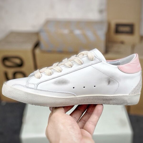 Golden Goose Super-Star "White Silver"