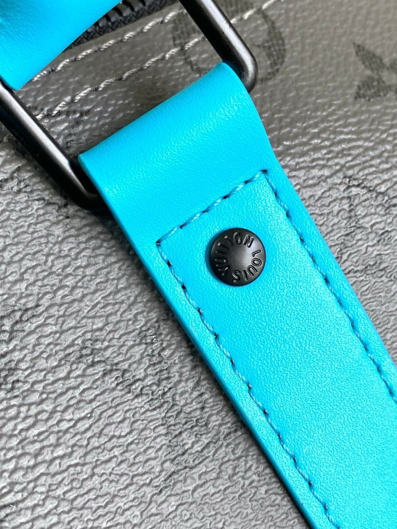 Louis Vuitton Keepall Bandoulière 45 Grey Duffle - Slika 7