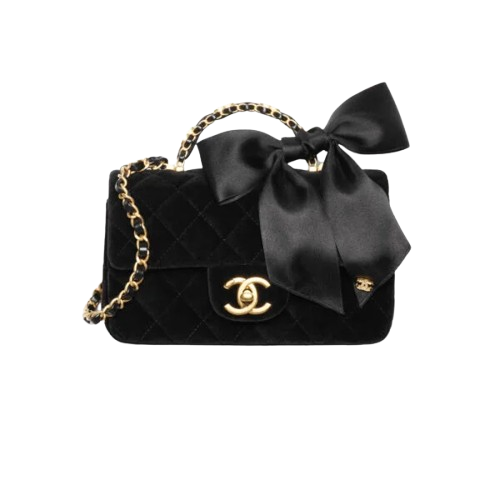 CHANEL Mini Flap Bag Velvet