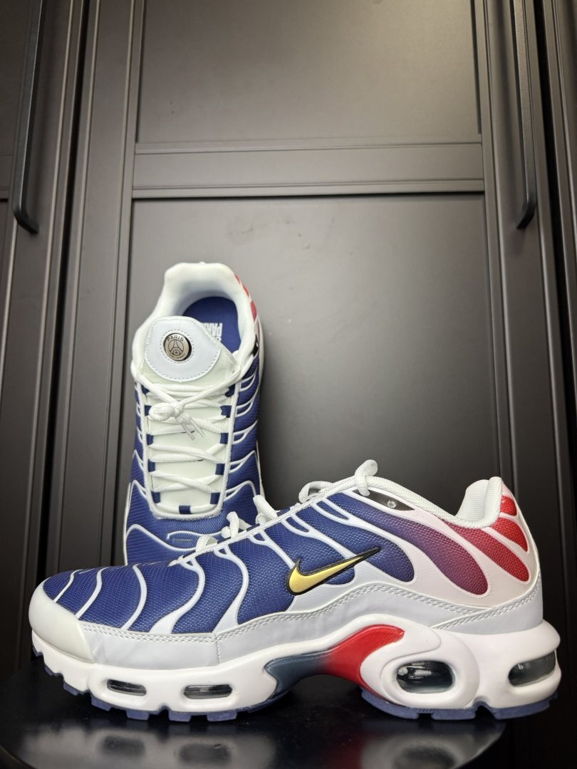 Nike AIR MAX PLUS TN bijela / plava / crvena - Slika 3