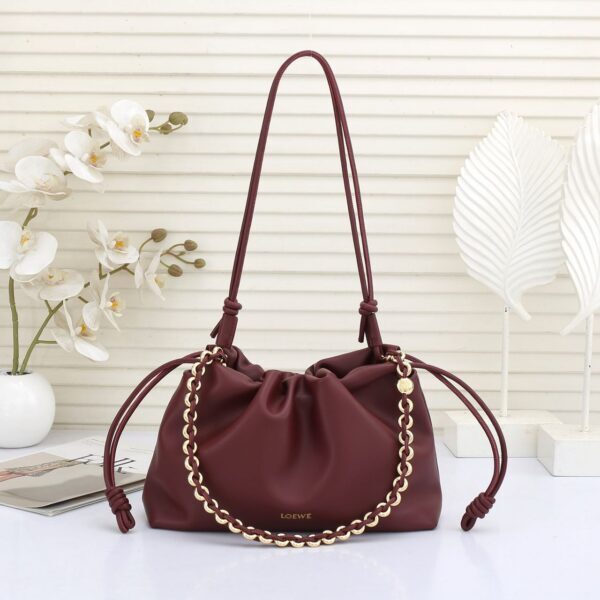 Loewe Flamenco Dark Burgundy Medium