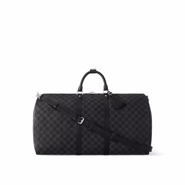 Louis Vuitton Keepall Bandoulière 55 Damier Graphite Canvas