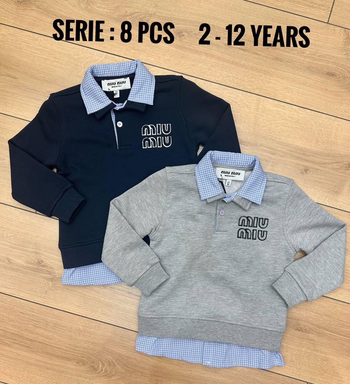 MIU MIU POLO MAJICA "PLAVA" Kids - Slika 4