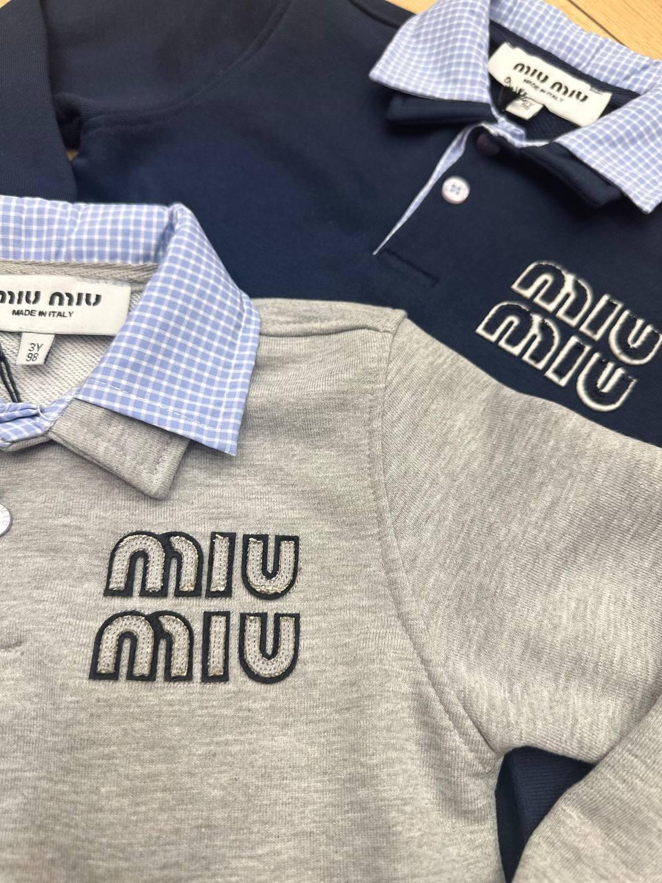 MIU MIU POLO MAJICA "PLAVA" Kids - Slika 2