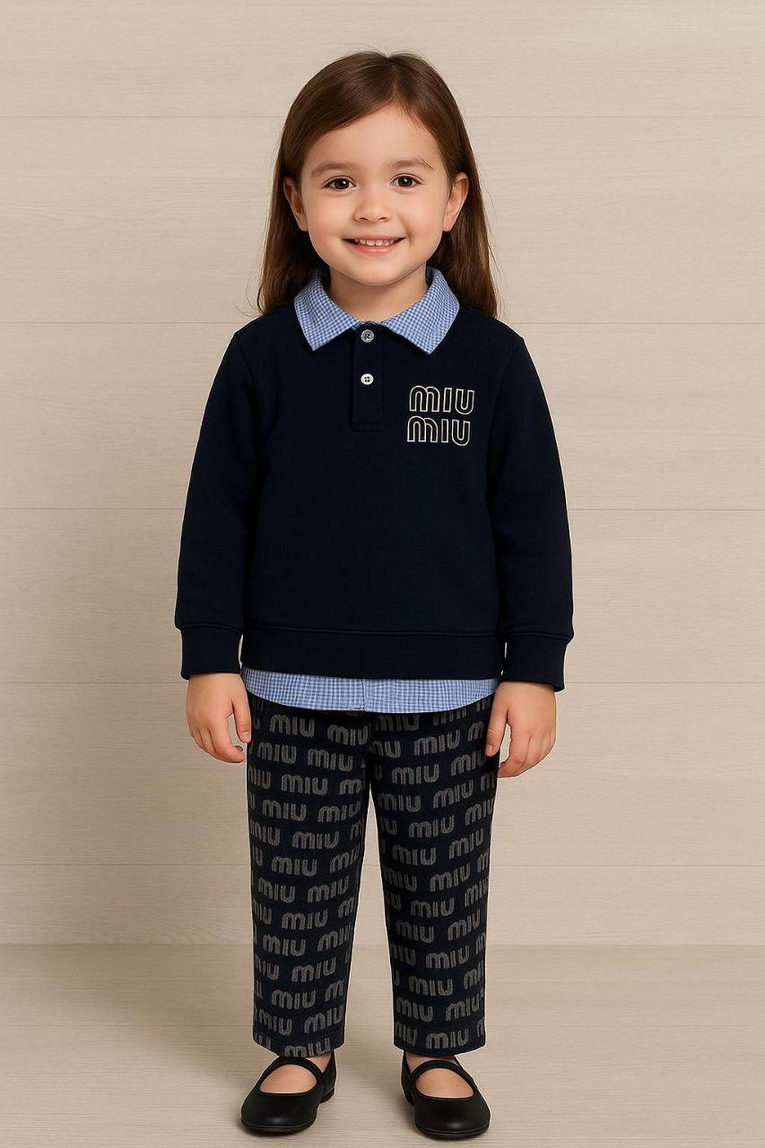 MIU MIU POLO MAJICA "PLAVA" Kids