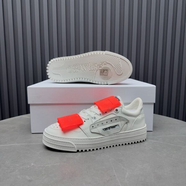 Off-White 3.0 Off Court Sneakers - "White-orange"