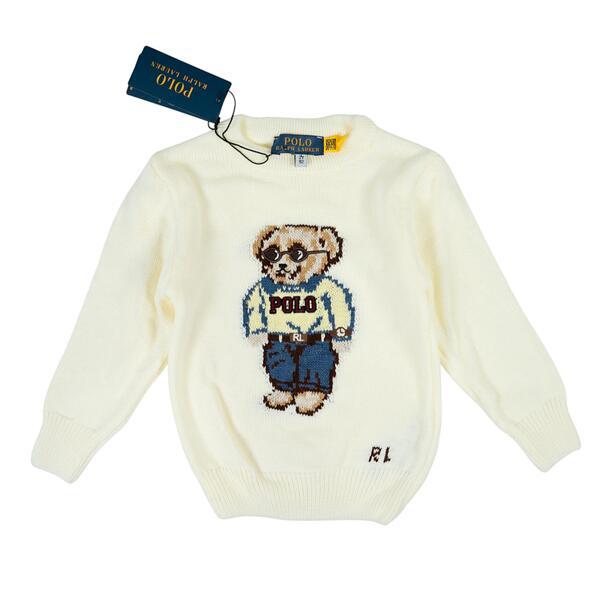POLO RALPH LAUREN POLO BEAR SWEATER KIDS