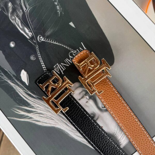 Ralph Lauren remen REVERSIBLE PEBBLED 2cm