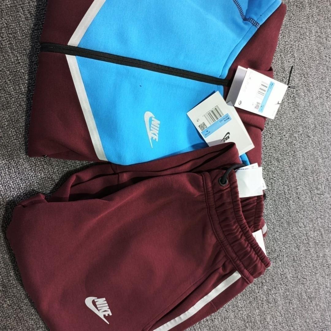 Komplet Nike Tech Fleece Reflective "Burgundy" - Slika 2