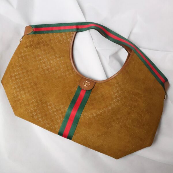 Gucci Giglio GG Suede "Brown"