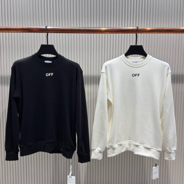 Off-White Majica dugi rukav "White"