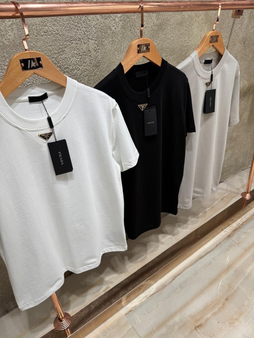 Prada majica kratki rukav "Light Gray"