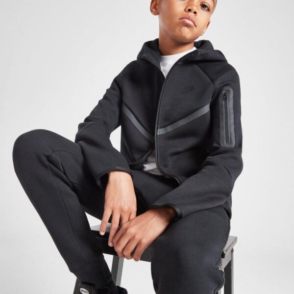 Komplet Nike Tech Fleece "Black" Kids