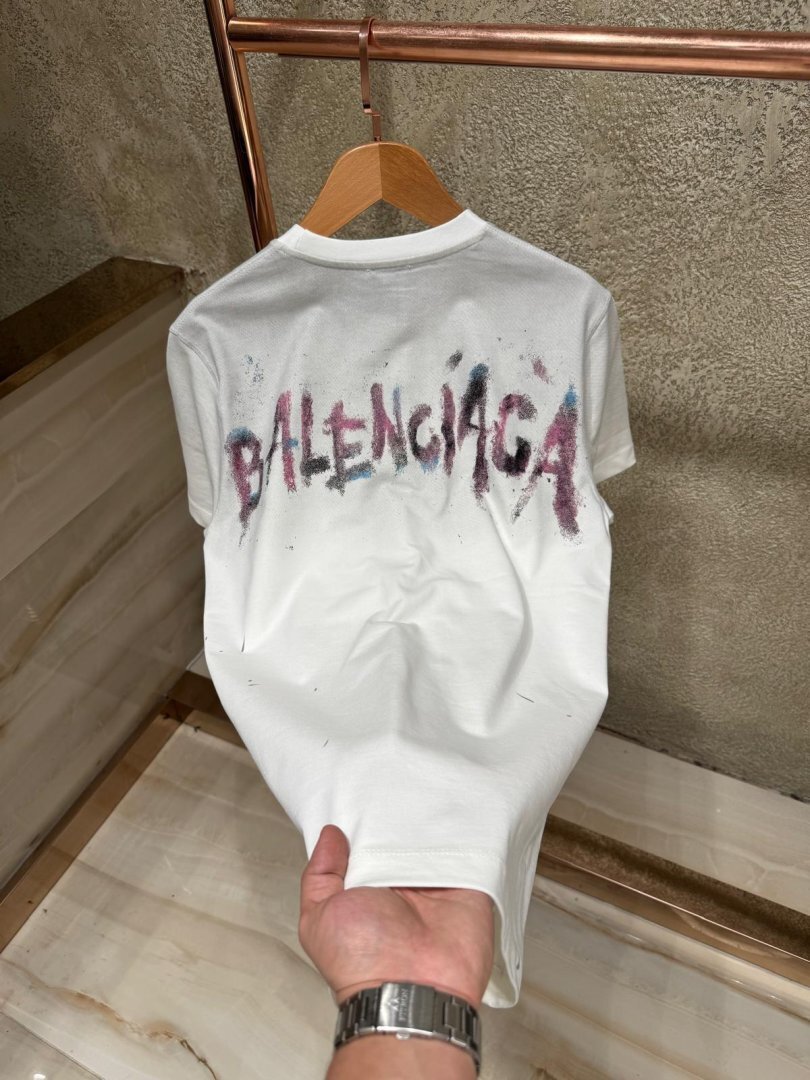 Balenciaga majica kratki rukav "White" - Slika 4