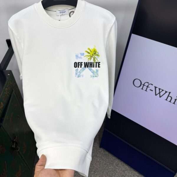Off-White majica dugi rukav "White"