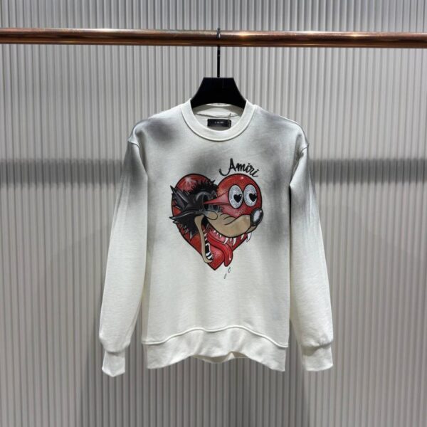 Amiri Majica dugi rukav "White"