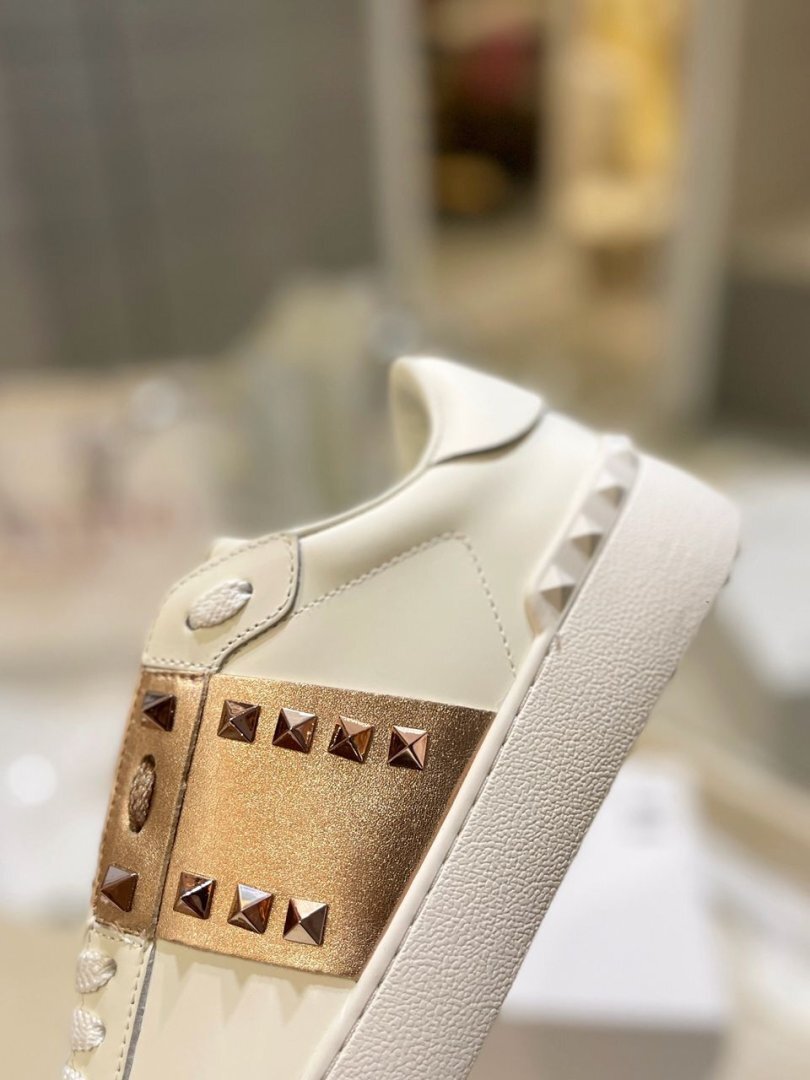 Valentino Garavani Rockstud "White-Rose Gold" - Slika 7