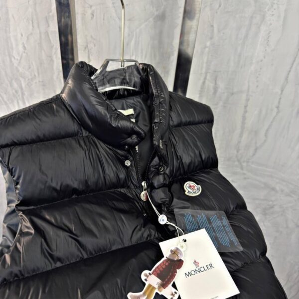Moncler Tibb Down Prsluk Shiny "Black"