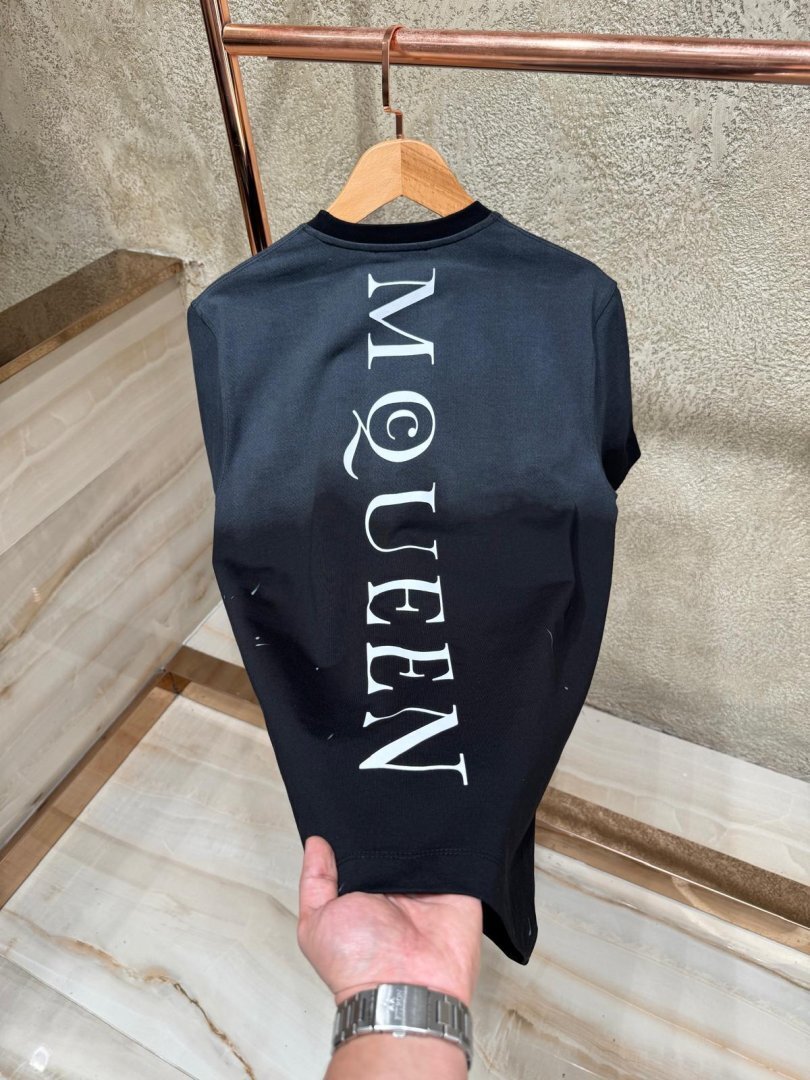 Mcqueen majica kratki rukav "Black" - Slika 2