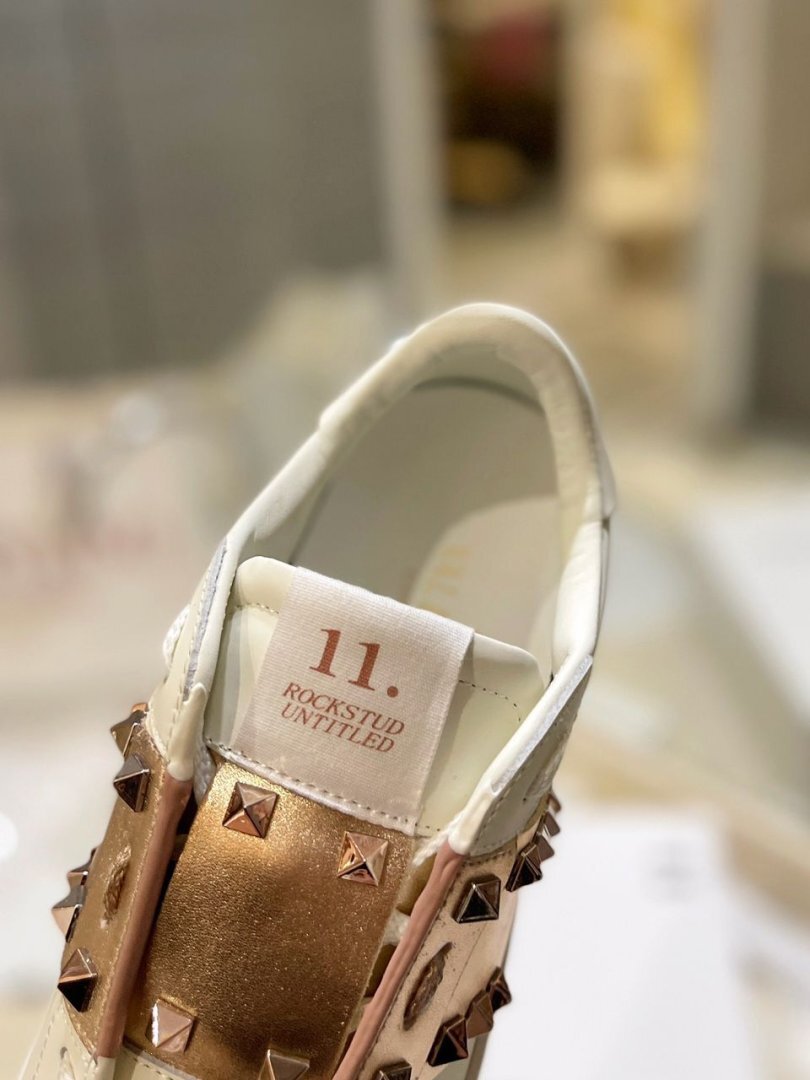 Valentino Garavani Rockstud "White-Rose Gold" - Slika 5