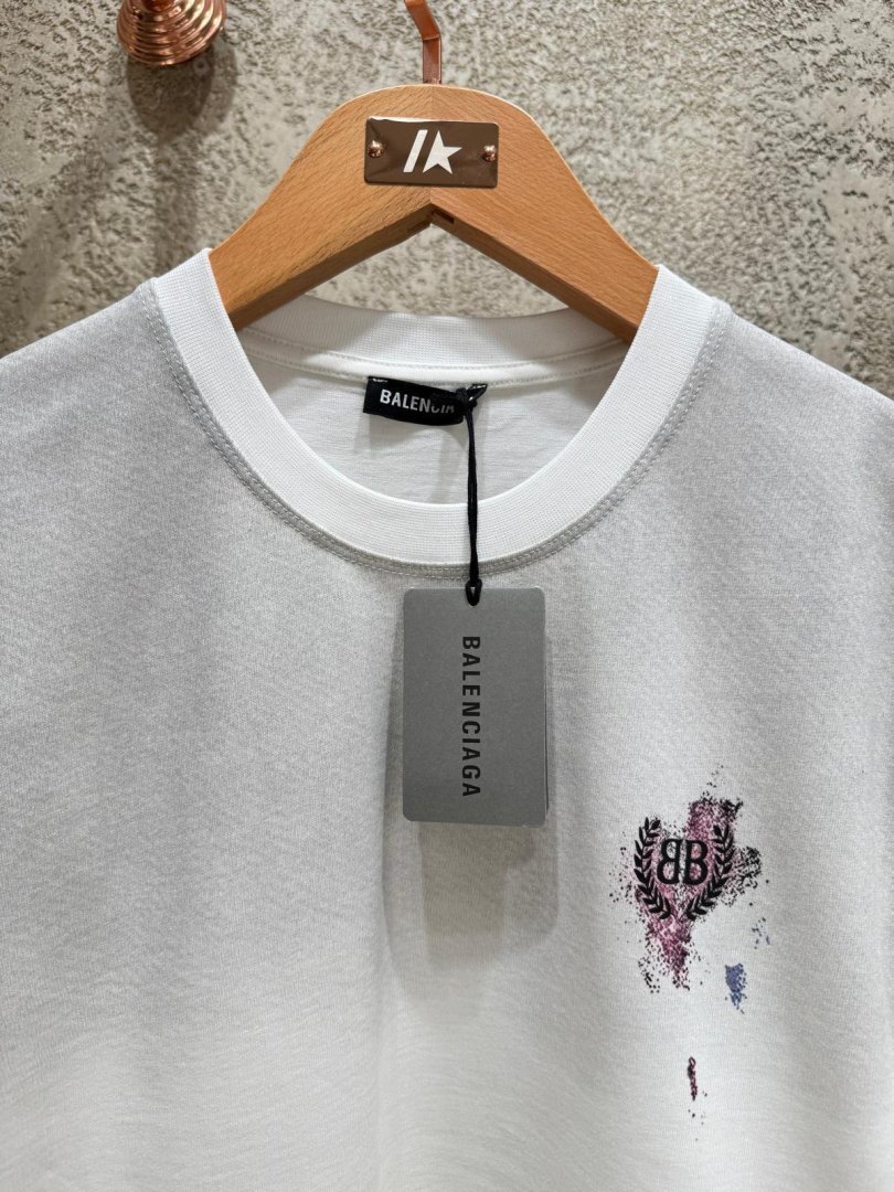 Balenciaga majica kratki rukav "White" - Slika 3